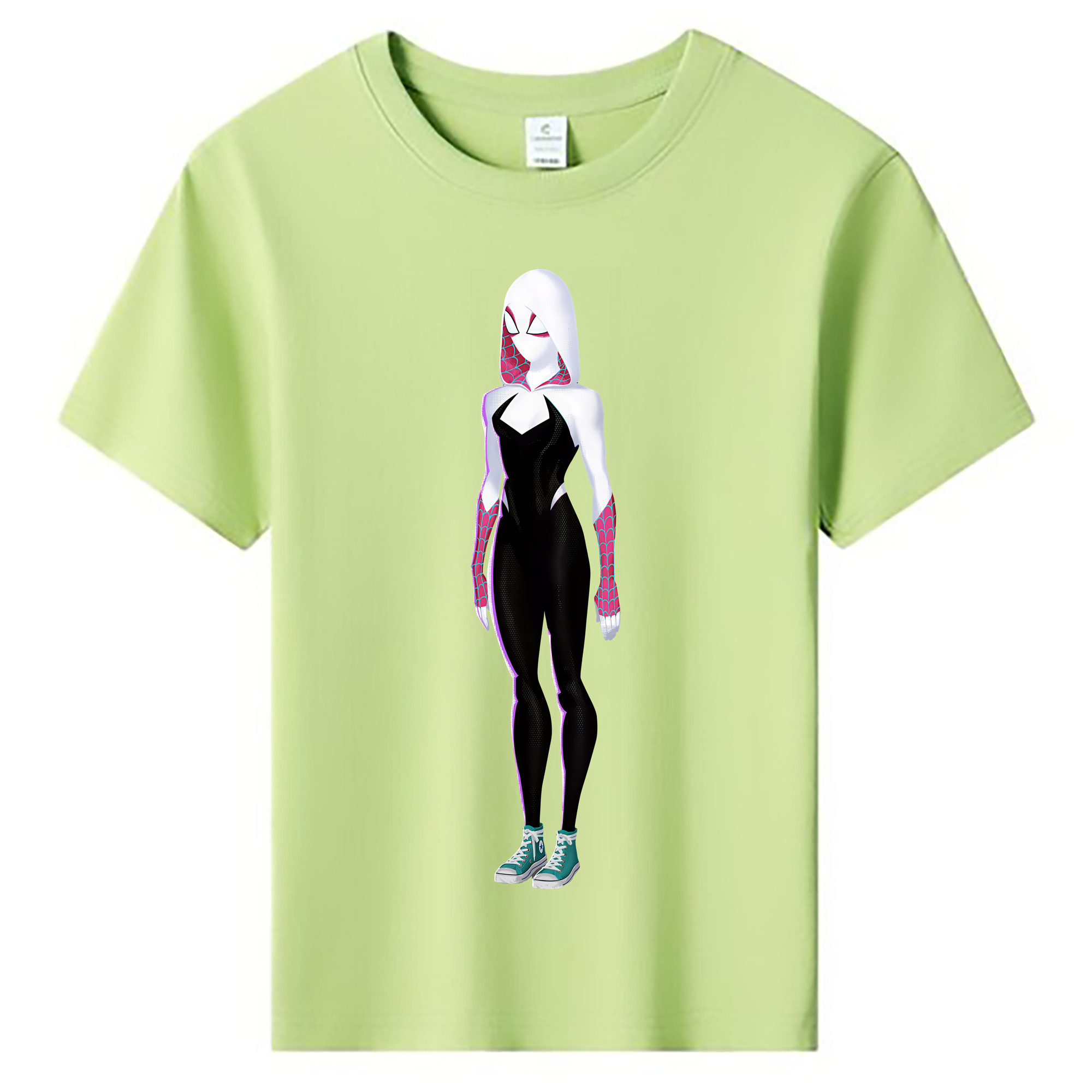（画像用） Spider Man スパイダーマン 綿100％キッズTシャツ（フロントプリント）